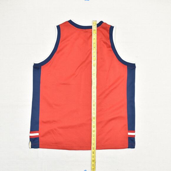 Nike Women's Jersey Team Sports Polyester Red Blue Size 2XL / 20 Basketball - Picture 5 of 8